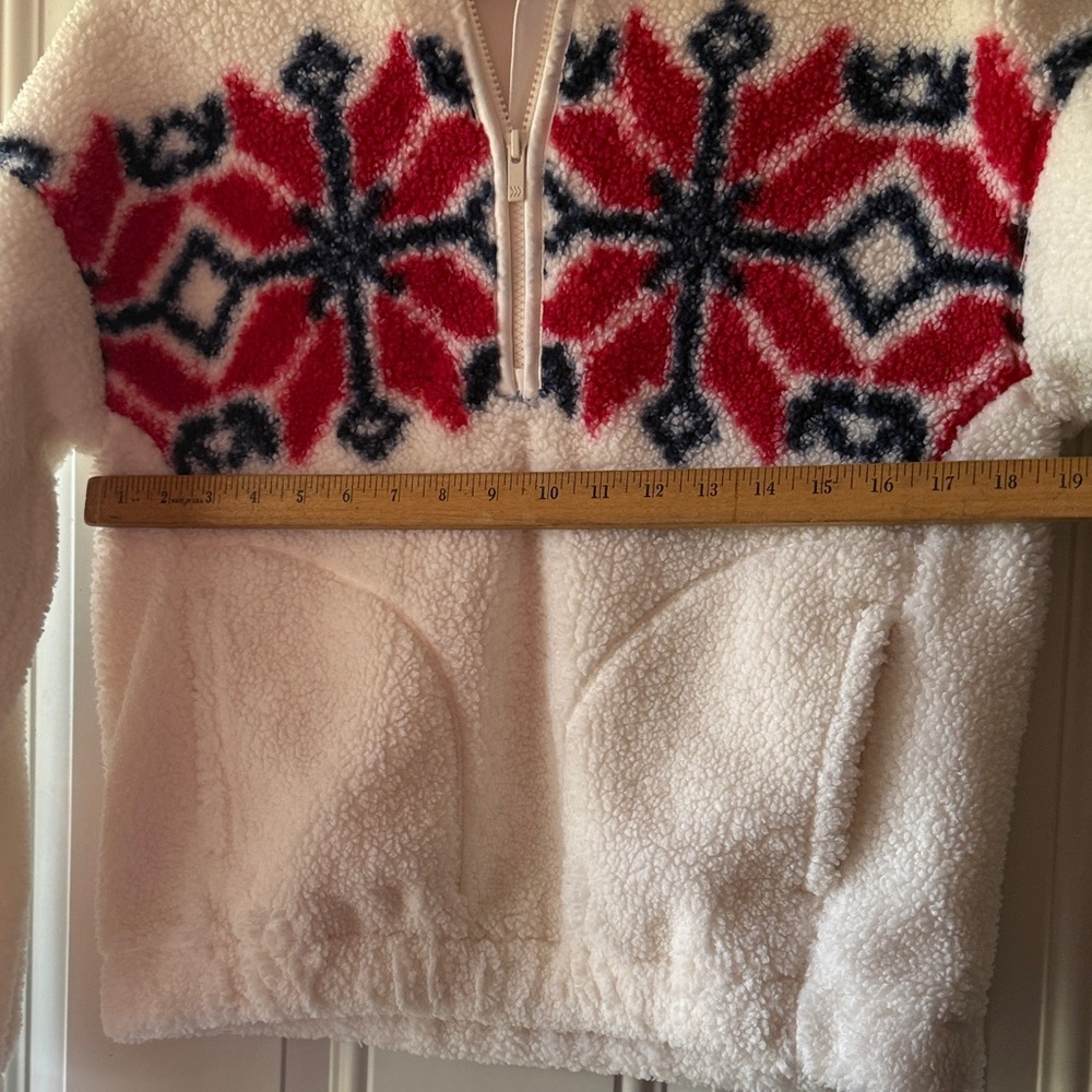 NWOT all in motion Woman’s Pullover Sherpa Fleece Half Zip - Picture 4 of 6